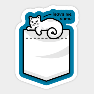 Lonely Cat Sticker